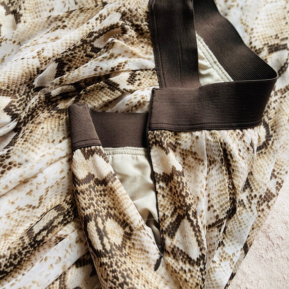 White House Black Market Snake Print Maxi Skirt - Picture 6 of 6